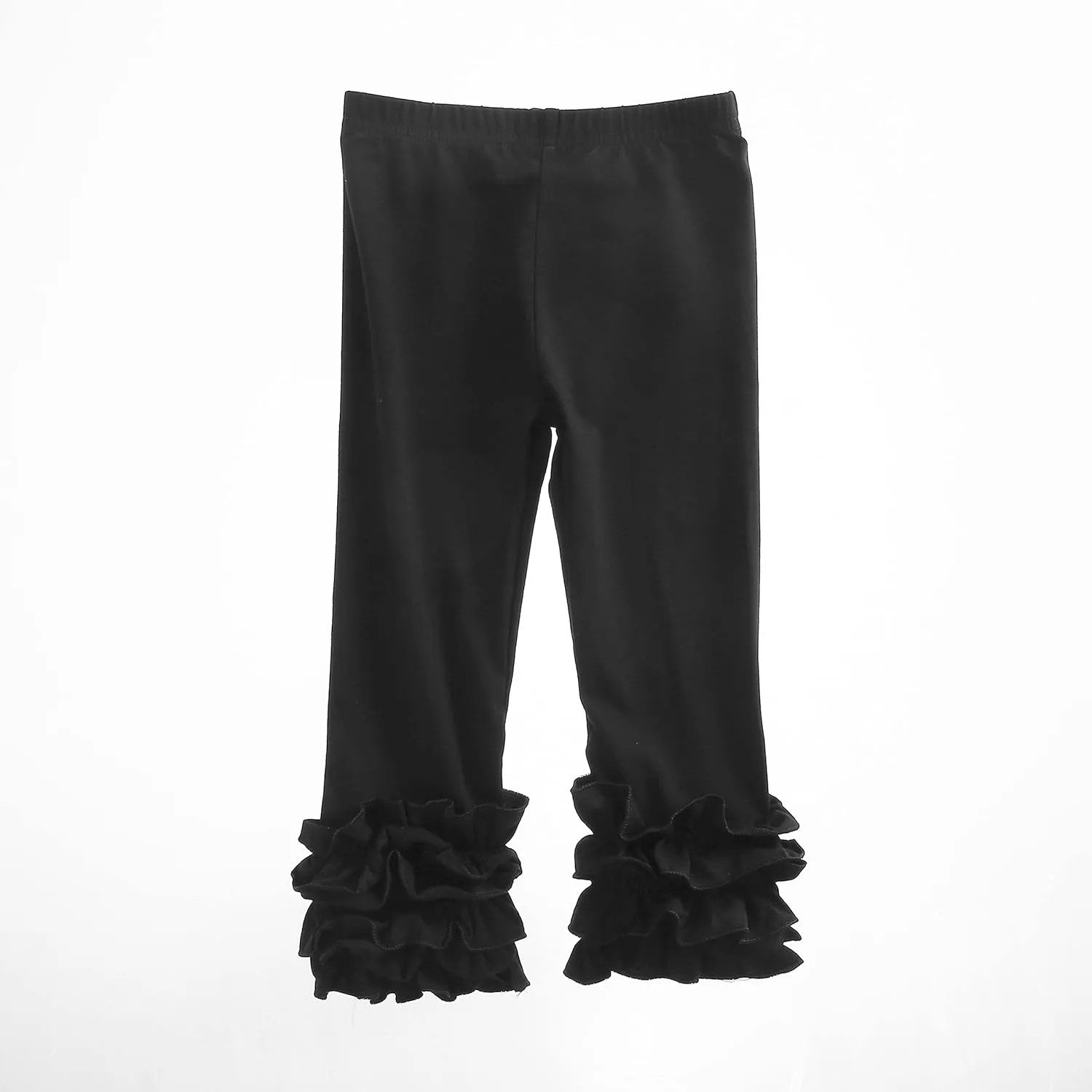 Ashken Baby Girls'Ruffle Pants Toddlers Little Girls Leggings 6 Months-8T