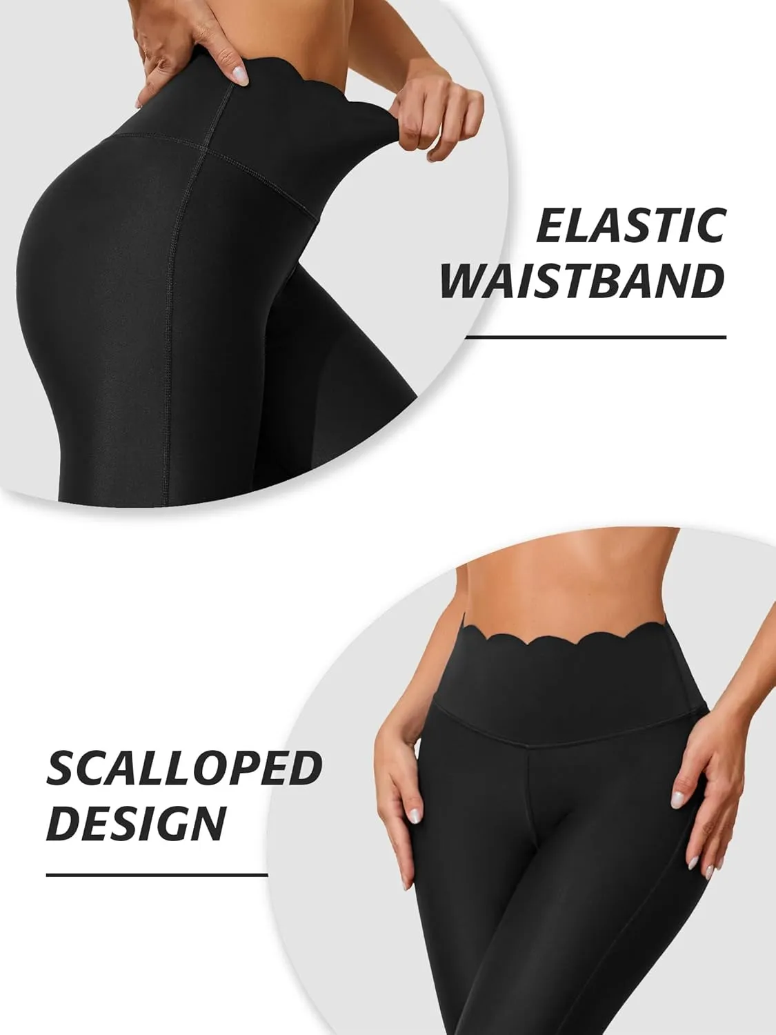 ATTRACO Womens Swim Pants with Pockets Long Swim Leggings High Waisted Swimming Pants
