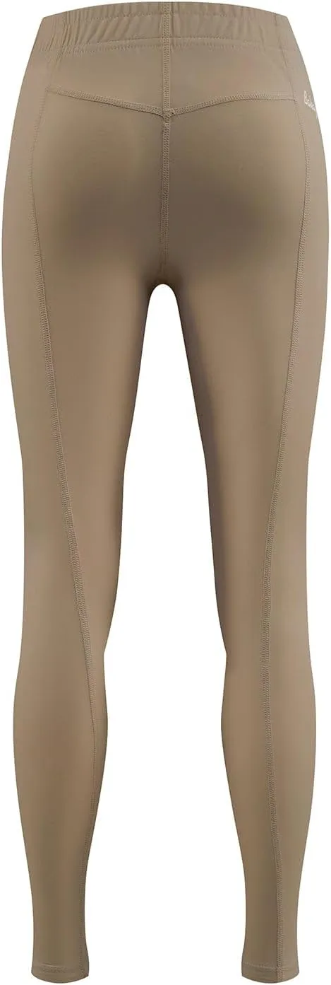 baleaf Girls Riding Pants Kids Equestrian Breeches Knee-Patch Zip Pocket Horseback Tights