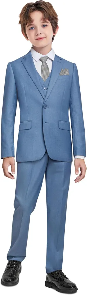 Boys Slim Fit Suits for Boys Suit Set Boy Dresswear Ring Bearer Outfit Kids Suits Boy Wedding Dress