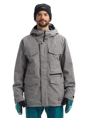 Burton Men's Men's Covert Jacket Slim, Bog Heather, X-Large