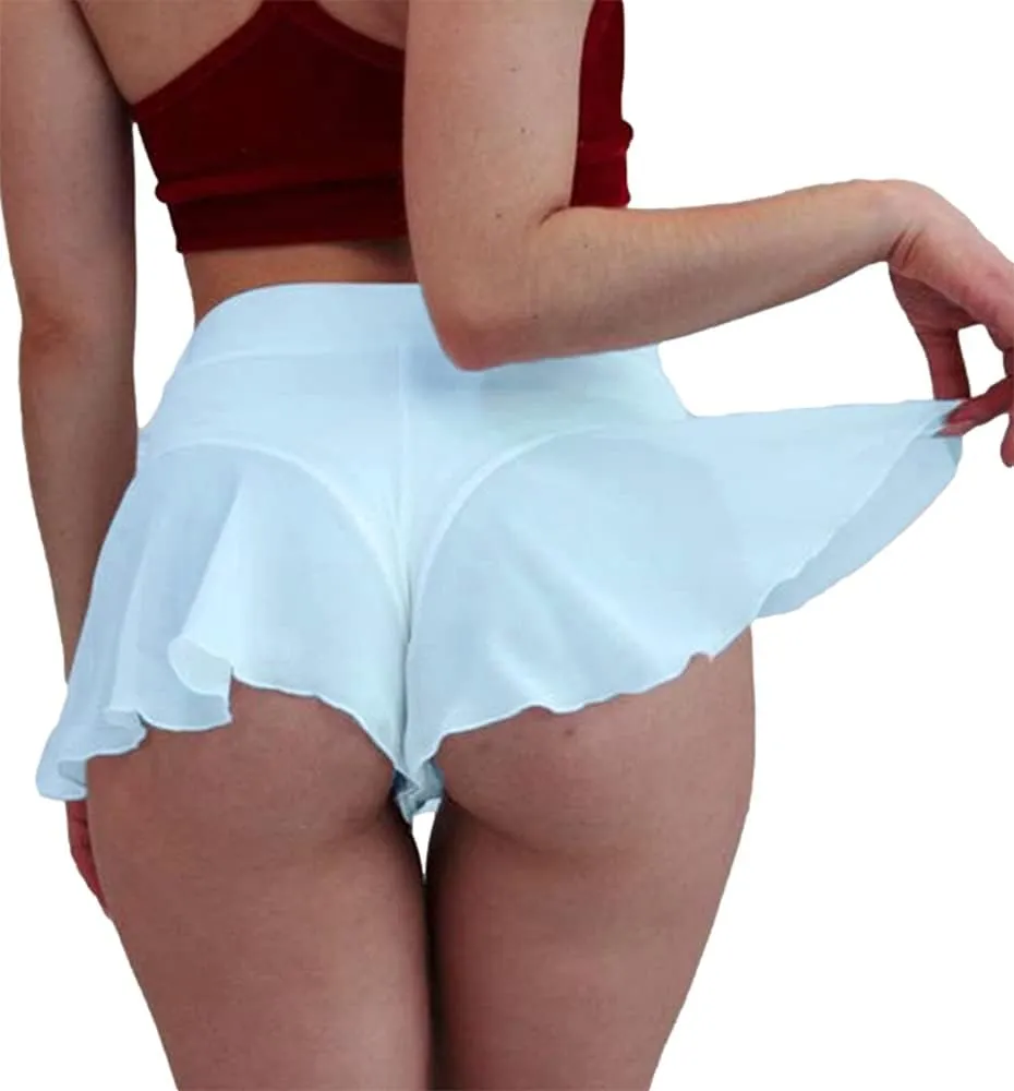 BZB Women's Cut Out Yoga Shorts Scrunch Booty Hot Pants High Waist Gym Workout Active Butt Lifting Sports Leggings