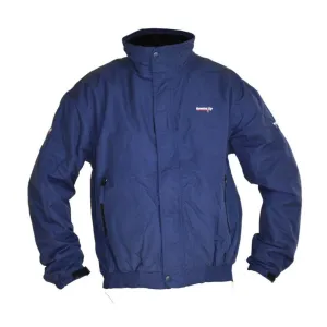 Celtic Equine Kids Breeze Up Oxford Blouson Weatherproof Winter Riding Jacket in Navy