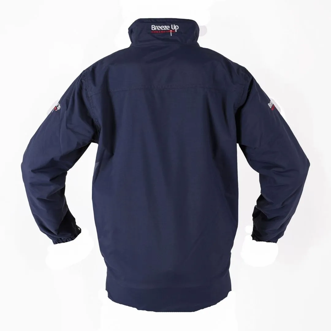 Celtic Equine Kids Breeze Up Oxford Blouson Weatherproof Winter Riding Jacket in Navy