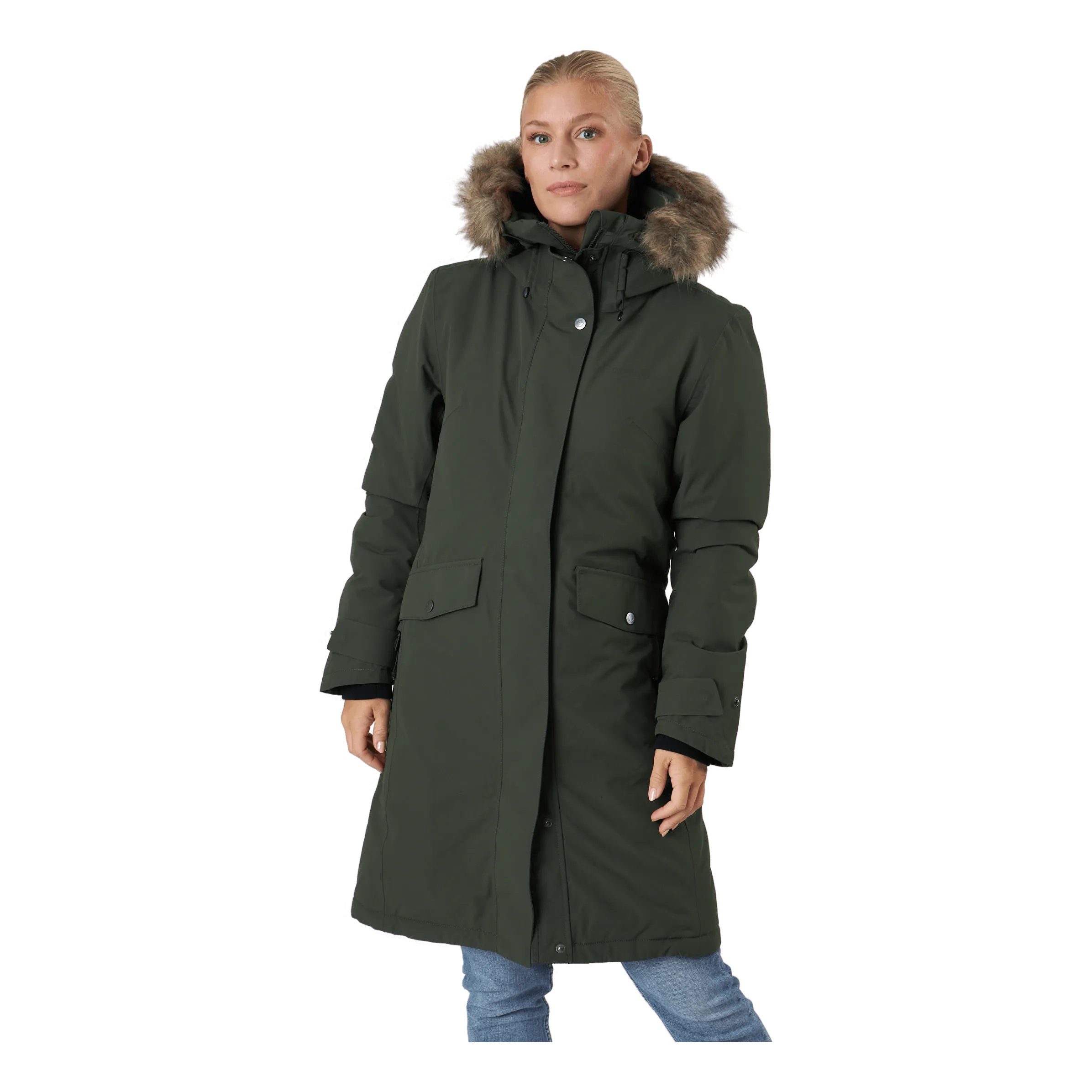 Erika Wns Parka 3 Green