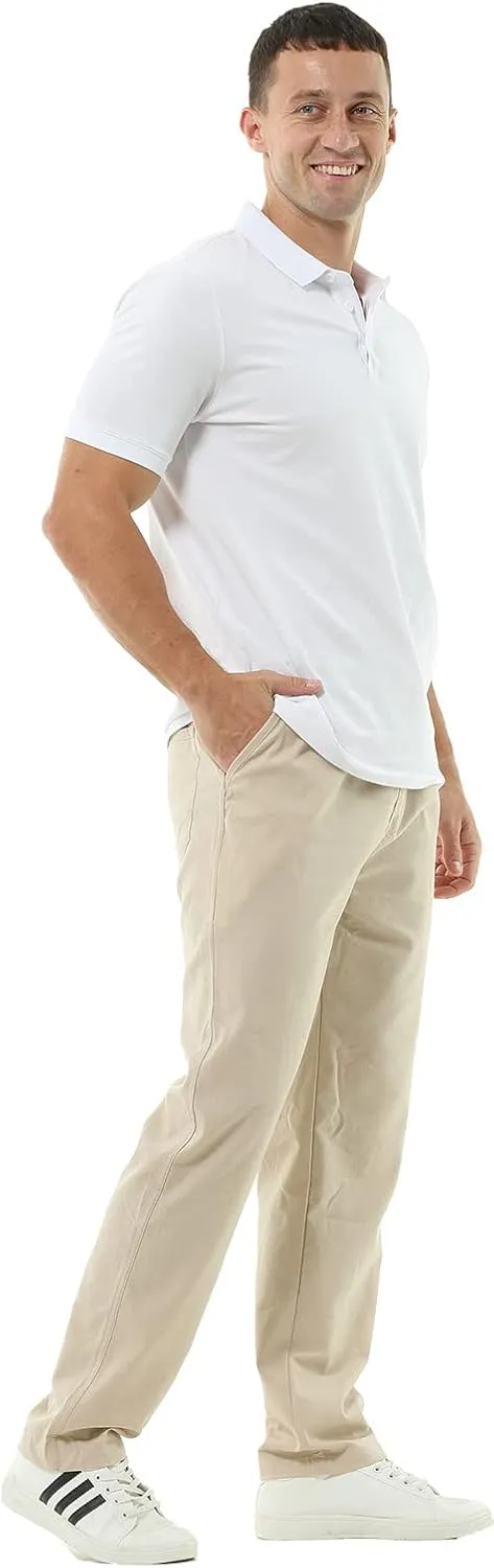 Hoerev Men Casual Beach Trousers Linen Summer Pants