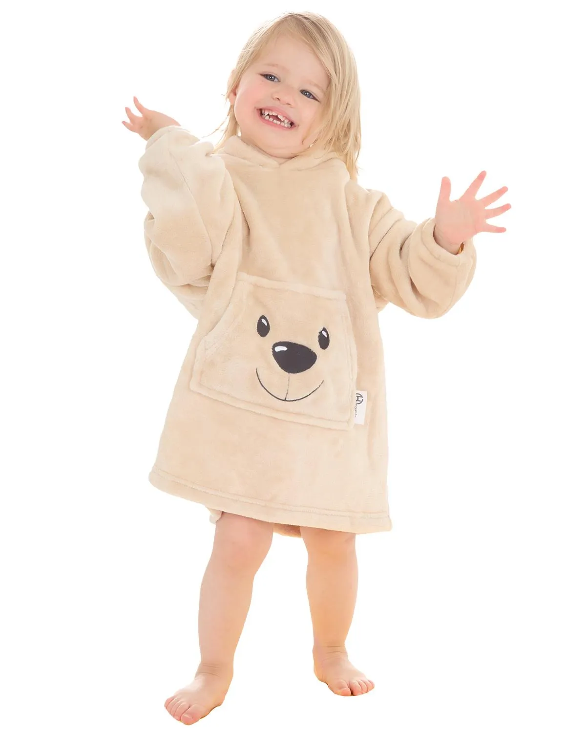 Huggable Infants Oversized Animal Snuggle Hoodie