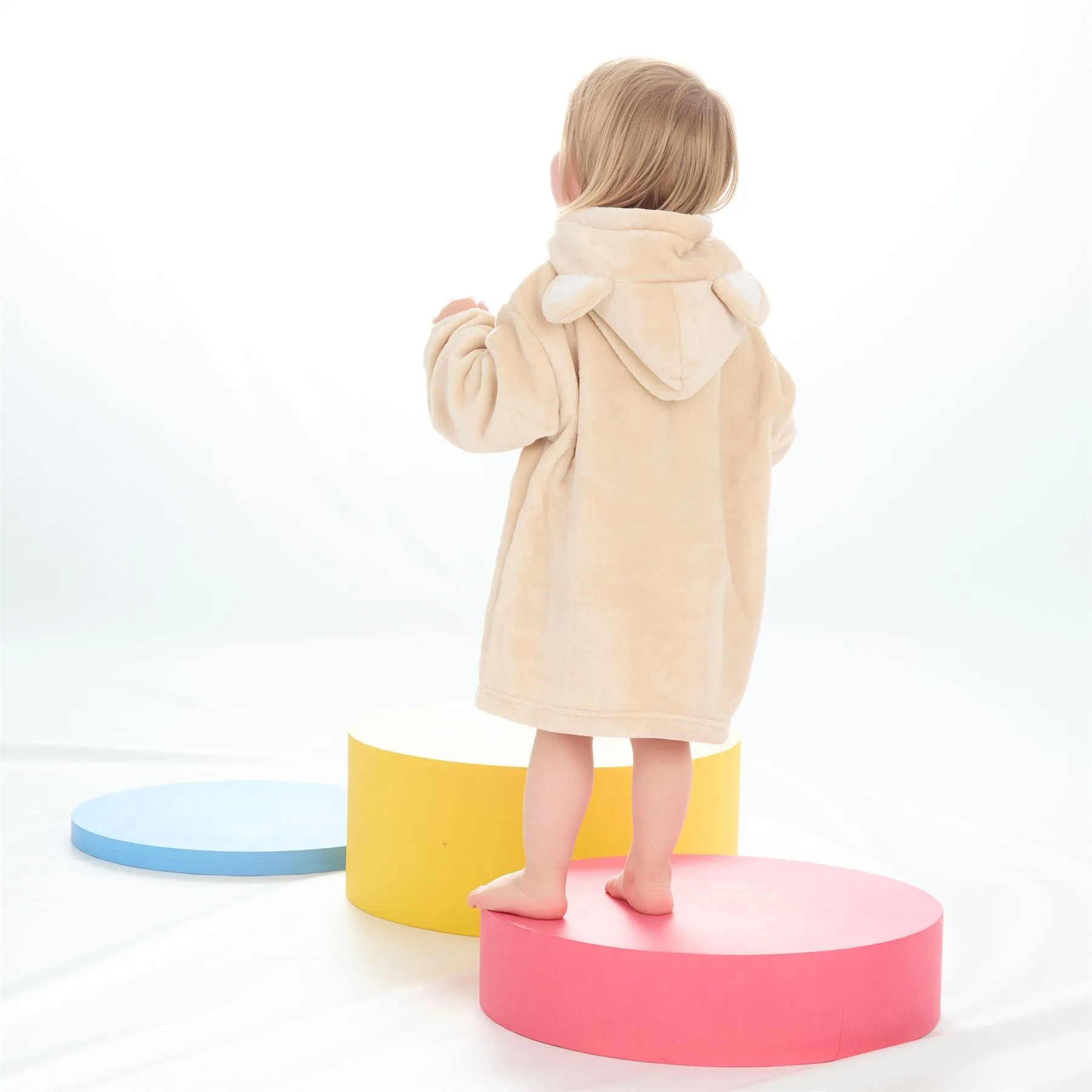 Huggable Infants Oversized Animal Snuggle Hoodie