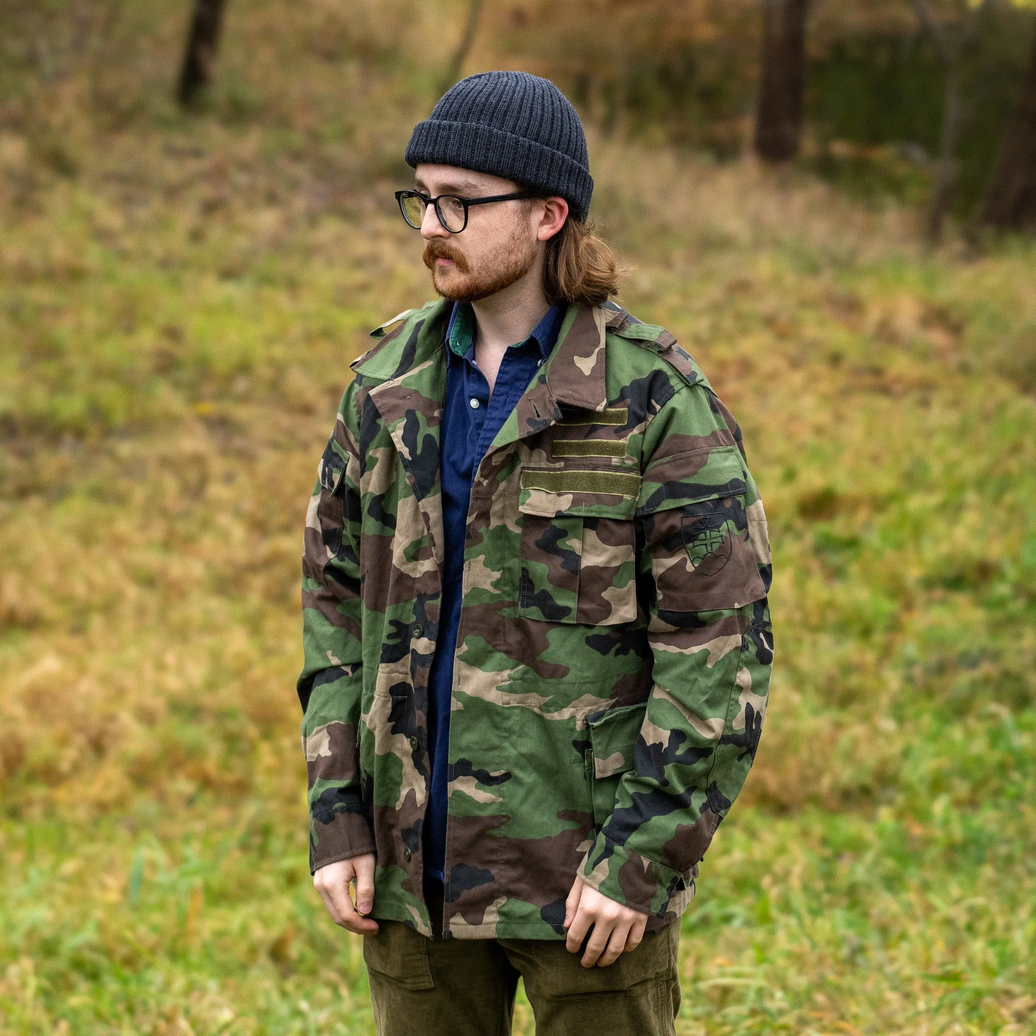Issued Slovak Woodland Field Jacket
