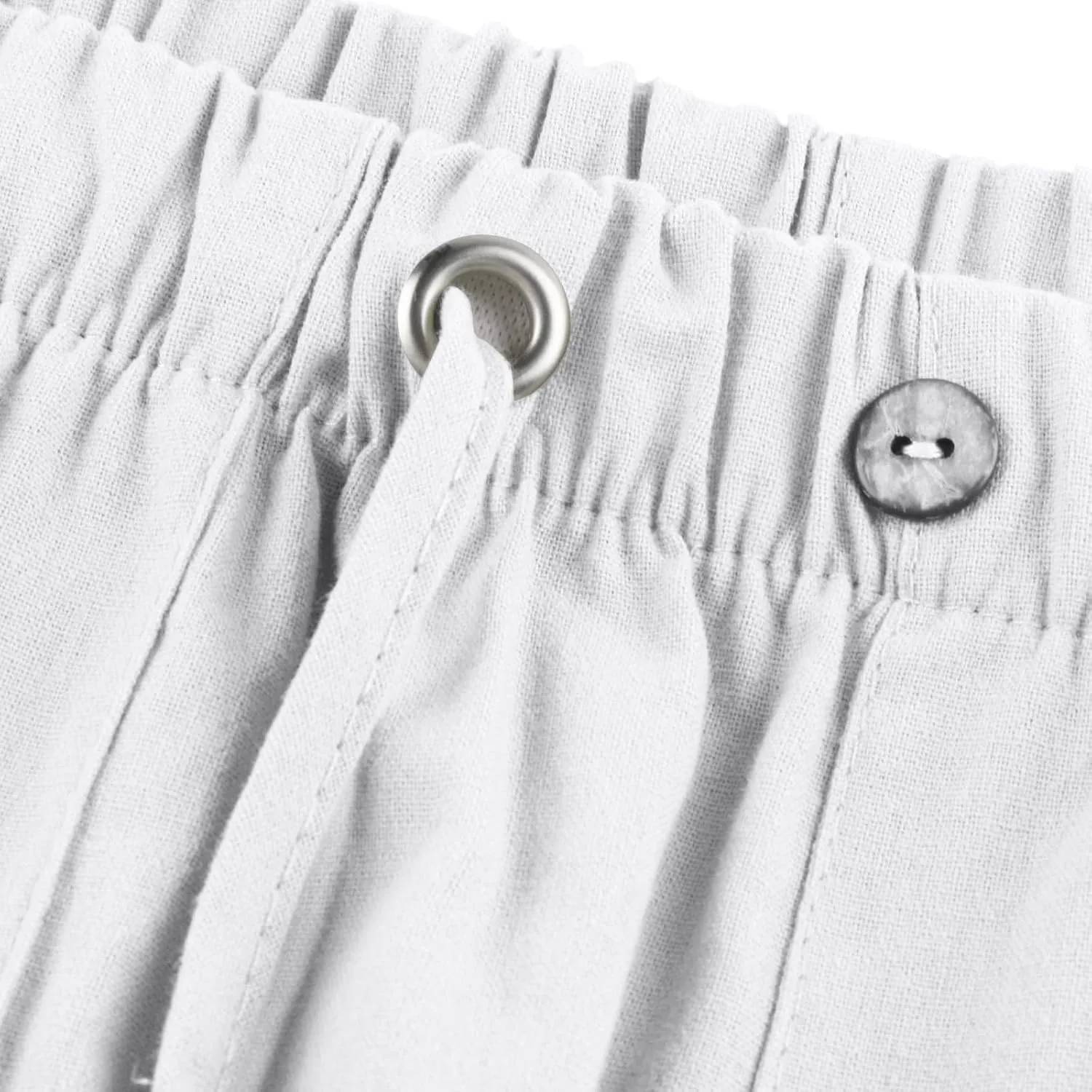 Mens Casual Pants Lightweight Plus Size Casual Pants Drawstring Low Rise Wide Leg Trousers Loose Yoga Pants with Pcokets