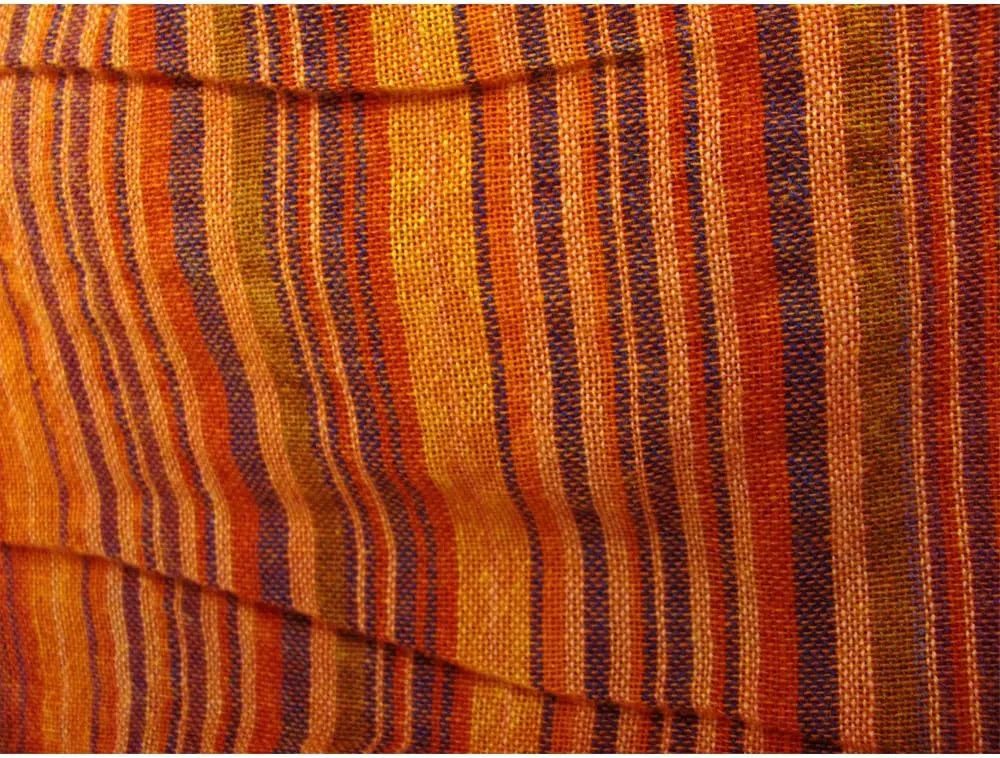 Men's Vintage Hippie Aladdin Striped Stonewashed Cotton Yoga Baggy Harem Pants