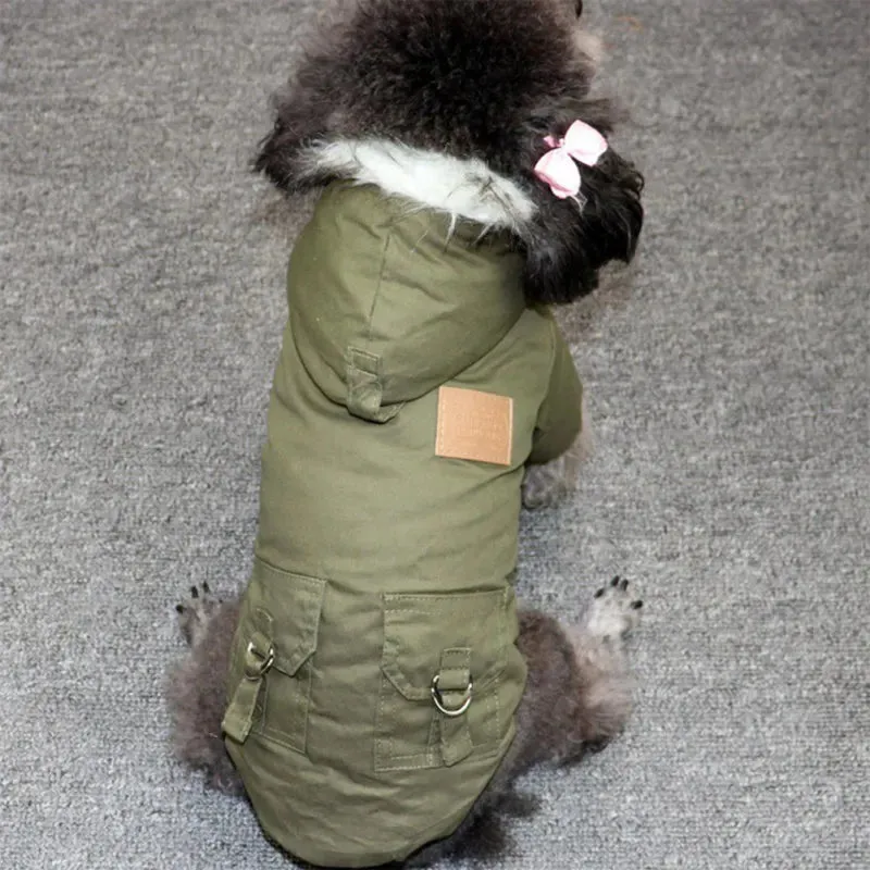 PawCoat Small Dog Weatherproof Winter Jacket