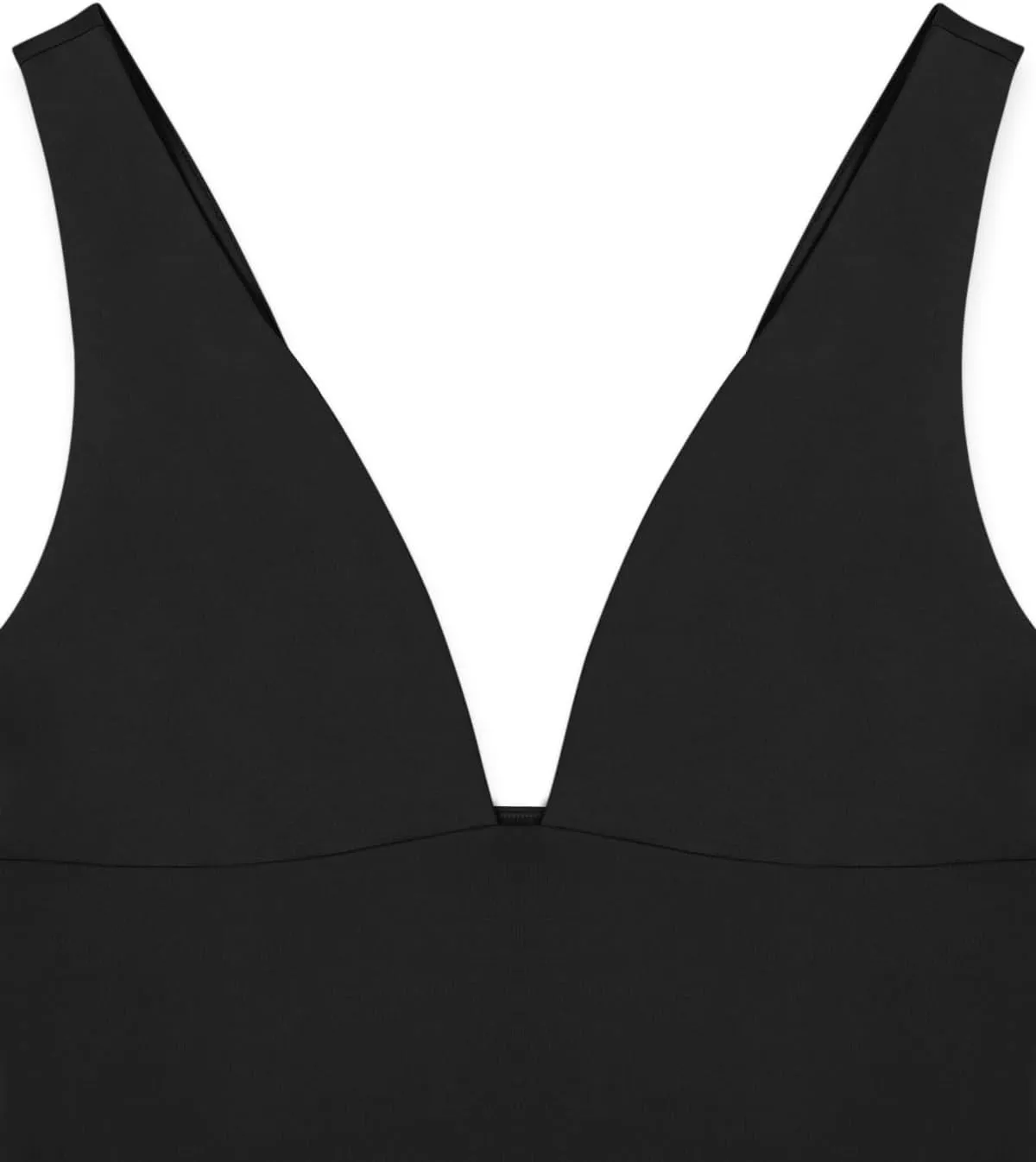 REORIA Women's Sexy Plunge Deep V Neck Sleeveless V Backless Tank Top Workout Yoga Crop Tops