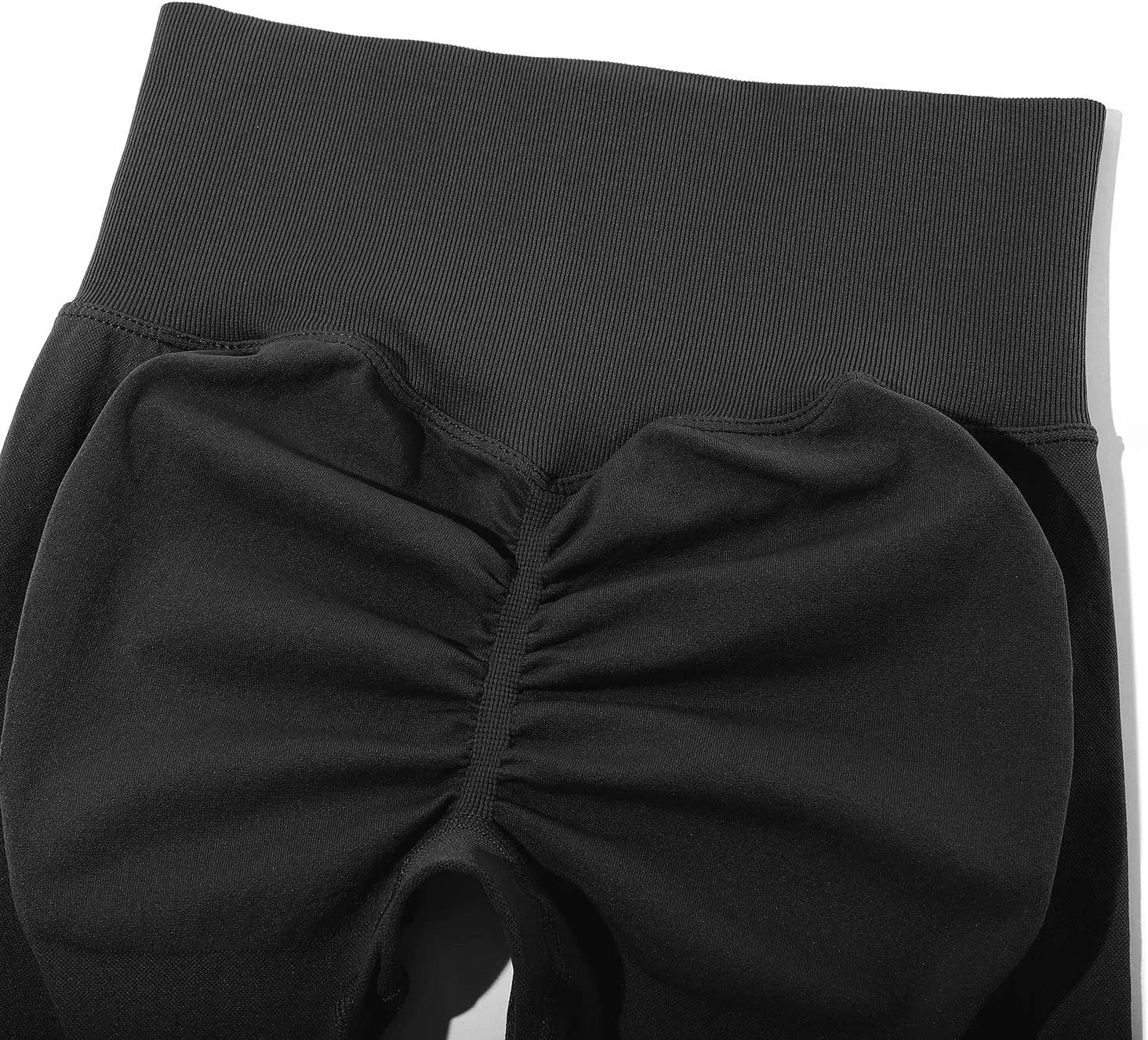 RXRXCOCO Womens High Waist Tummy Control Leggings Ruched Butt Lift Yoga Pants Workout Tights
