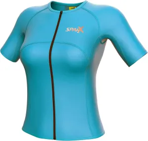 Sparx Women's Aero Tri Tank Short Sleeve Tri Tops Triathlon Tank Women Race Cycling Swim Bike Run