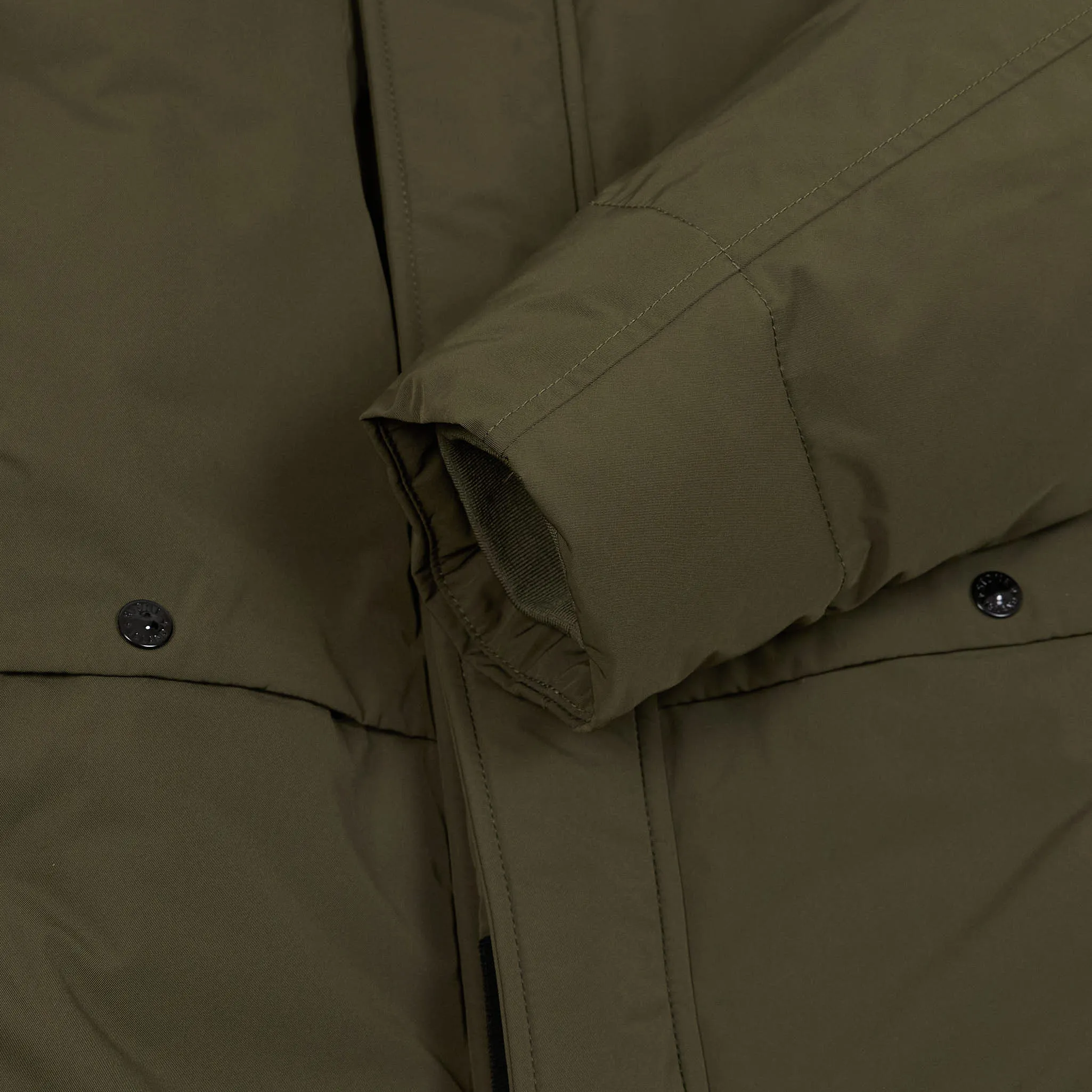 Stone Island Hooded Micro Twill Down Jacket