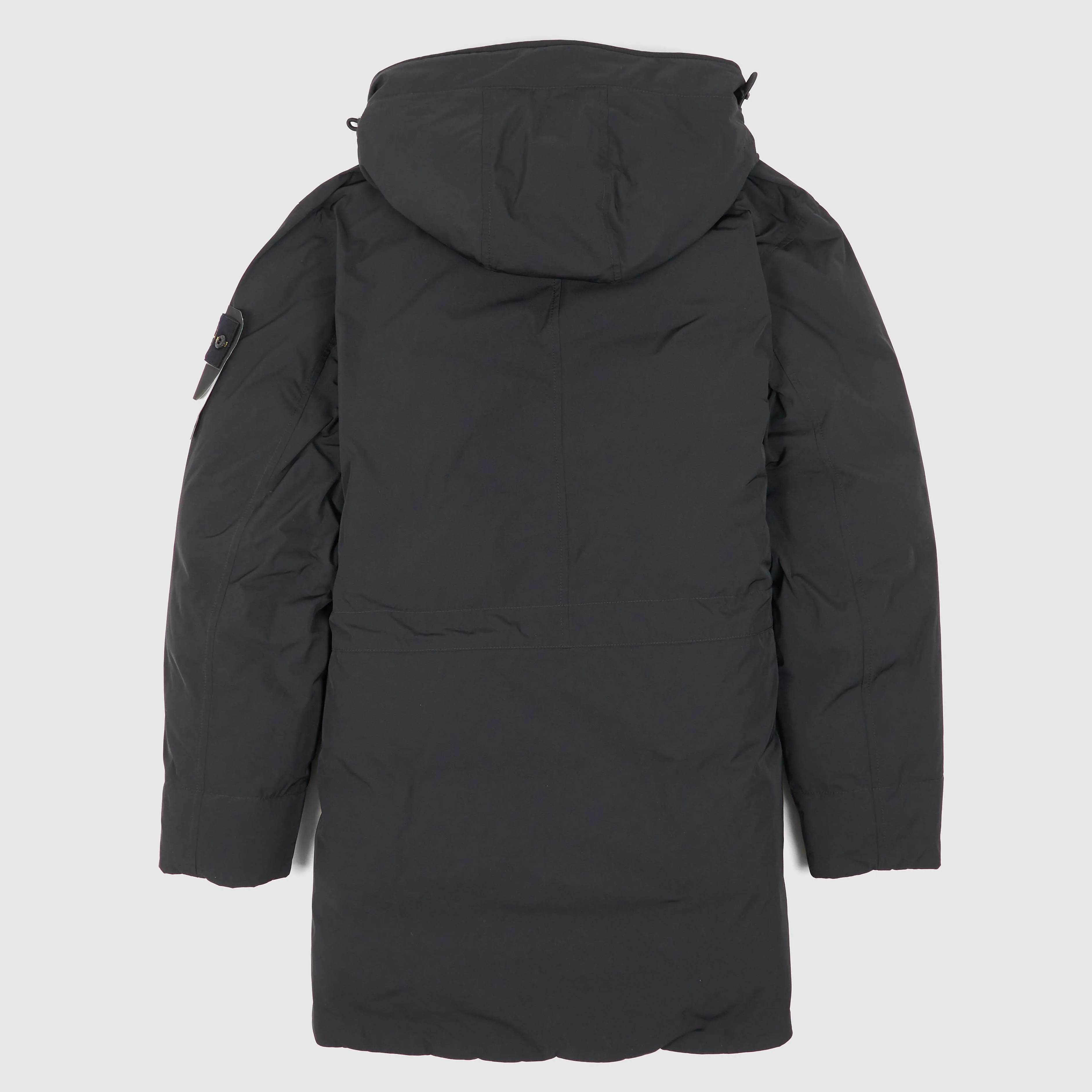 Stone Island Hooded Micro Twill Down Jacket