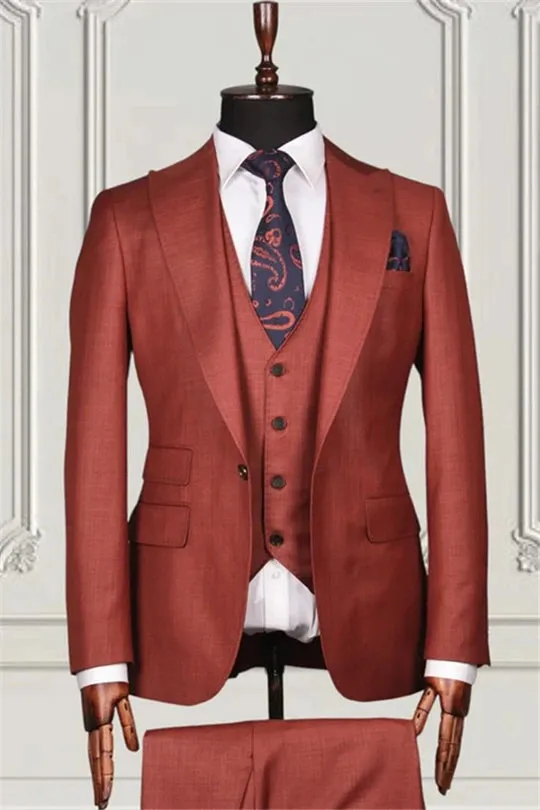 Suzhoufashion Blue Double Breasted Close Fitting Formal Suits For Men