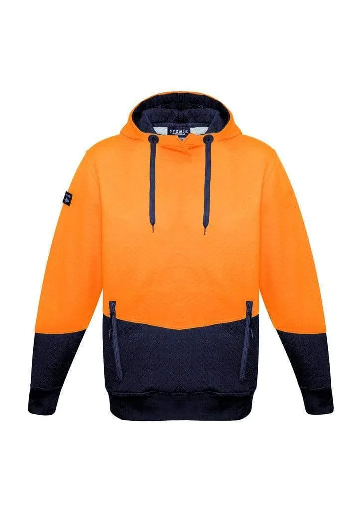 SYZMIK Unisex Hi-Vis Textured Jacquard Hoodie ZT477