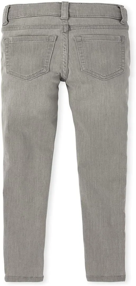 The Children's Place Girls' Stretch Pull On Denim Jeggings