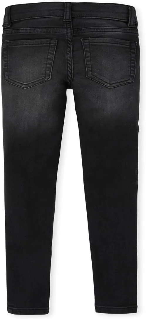 The Children's Place Girls' Stretch Pull On Denim Jeggings
