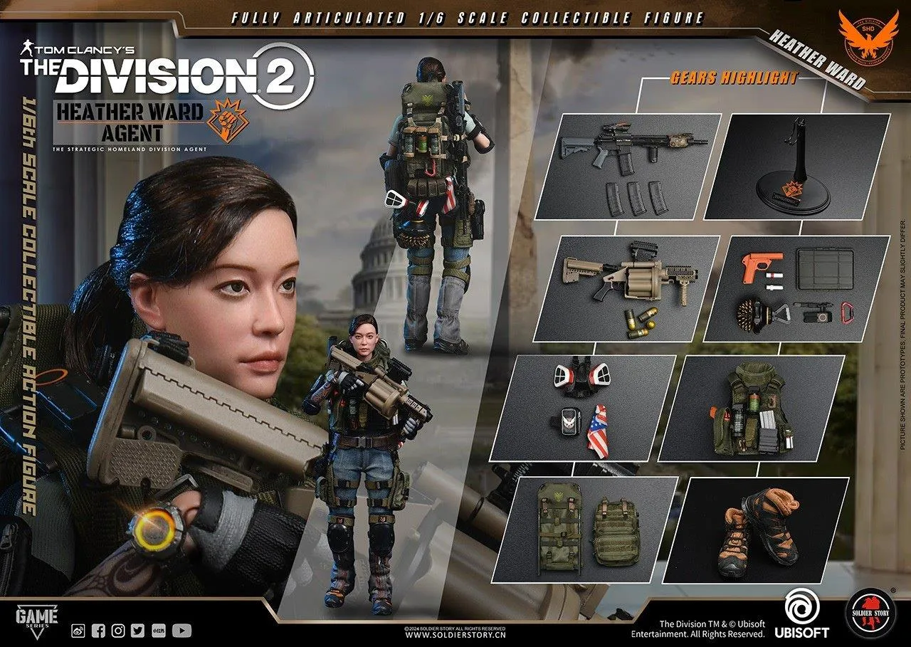 The Division 2 - Heather Ward - Green MOLLE Body Armor