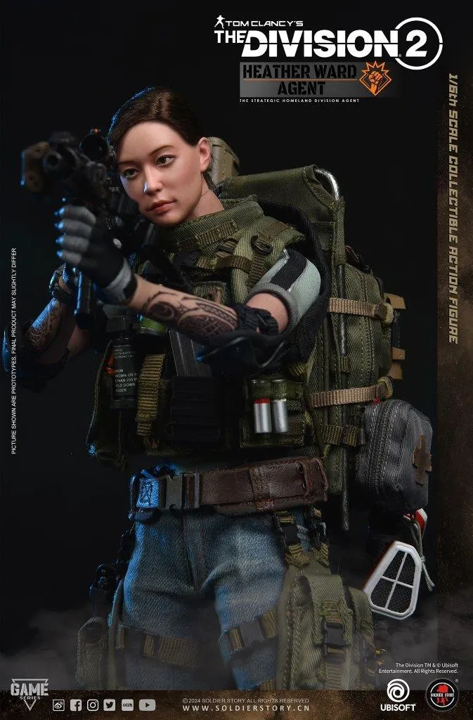 The Division 2 - Heather Ward - Green MOLLE Body Armor