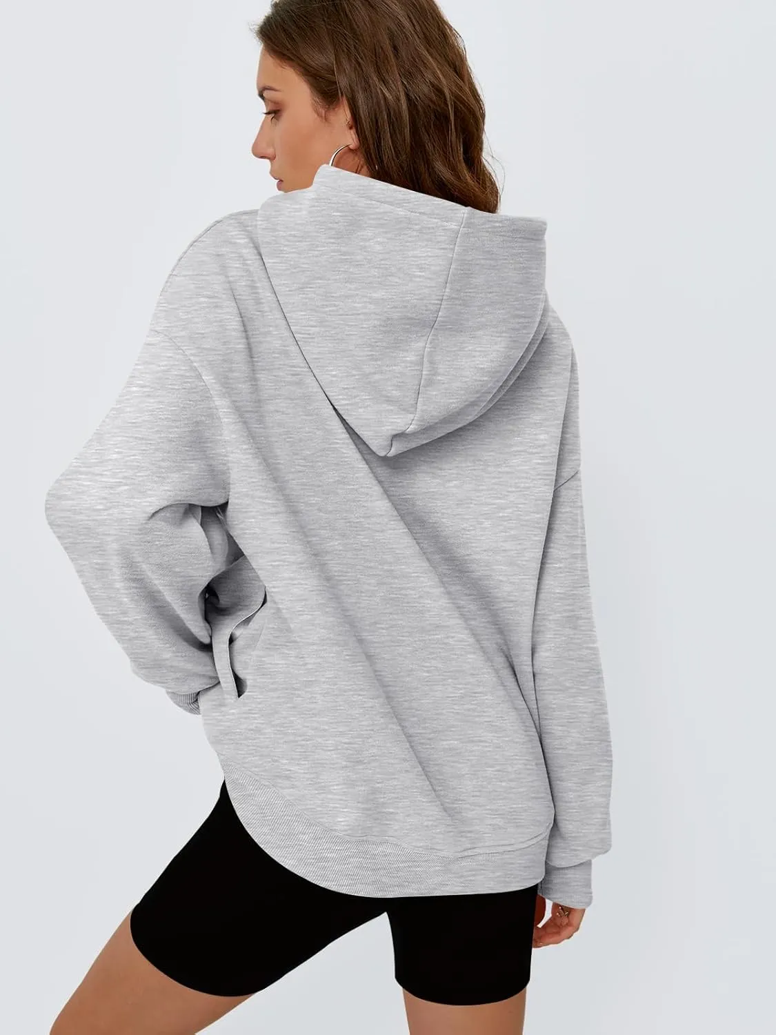 Trendy Queen Womens Oversized Hoodies Fleece Hooded Sweatshirts Casual Pullover Fall Winter Outfits Long Sleeve Tops 2025