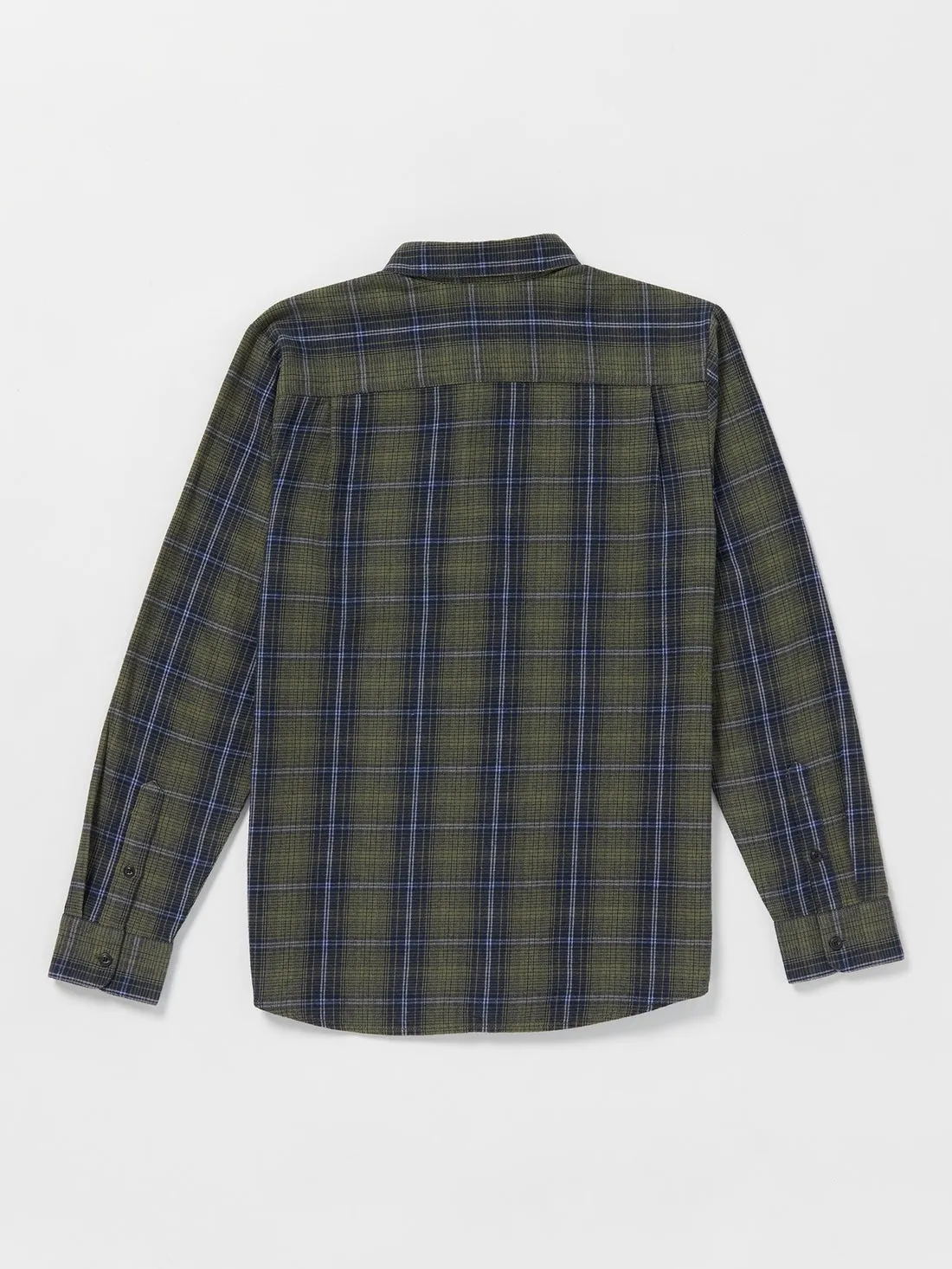 VOLCOM HEAVY TWILLS FLANNEL L/S - OLM
