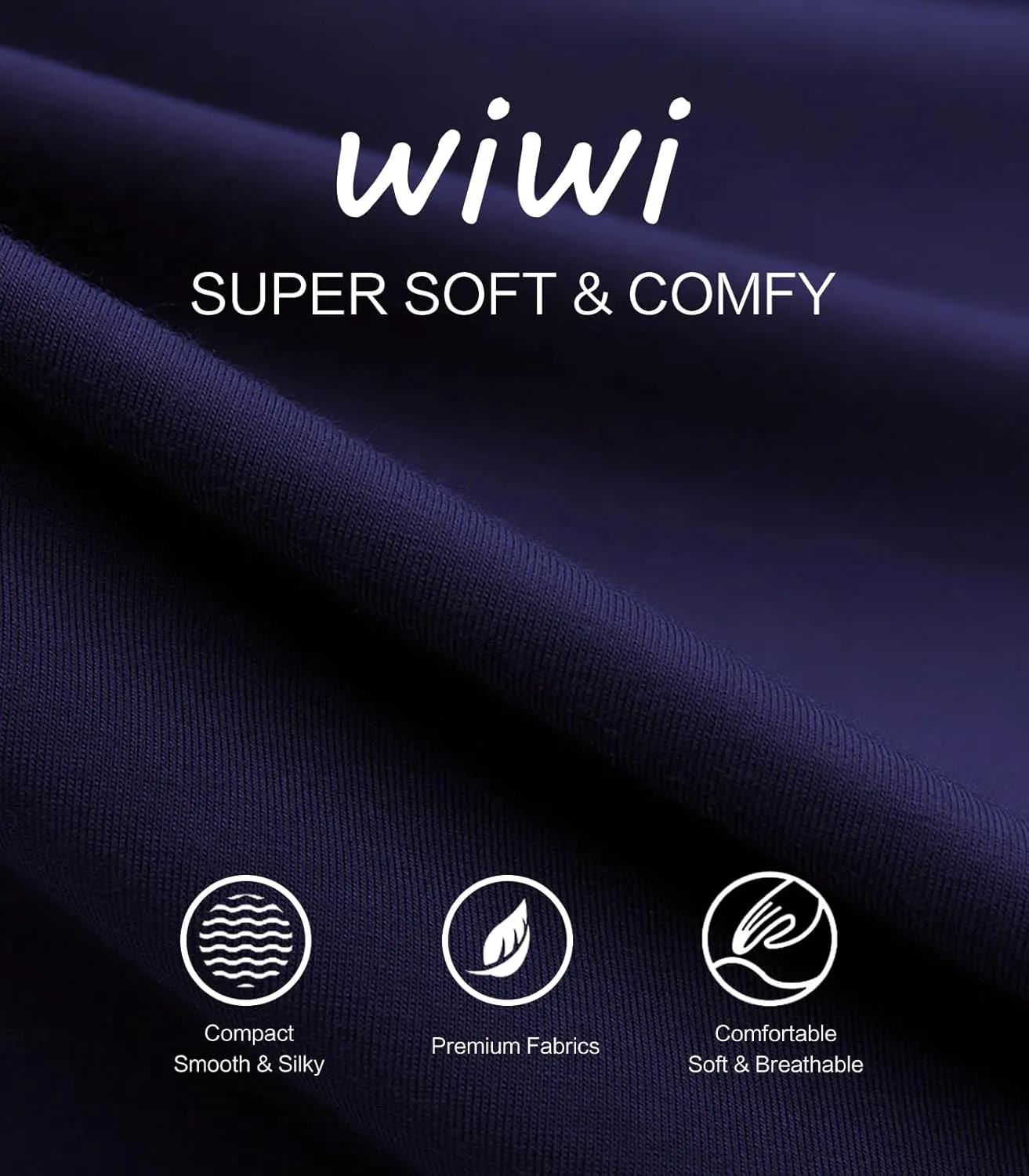 WiWi Men' s Pajama Pants Sports Bottoms Sleep Pant with Pockets-Viscose from Bamboo S-XXL