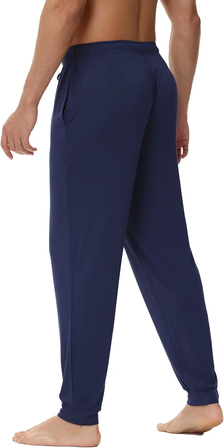 WiWi Men' s Pajama Pants Sports Bottoms Sleep Pant with Pockets-Viscose from Bamboo S-XXL