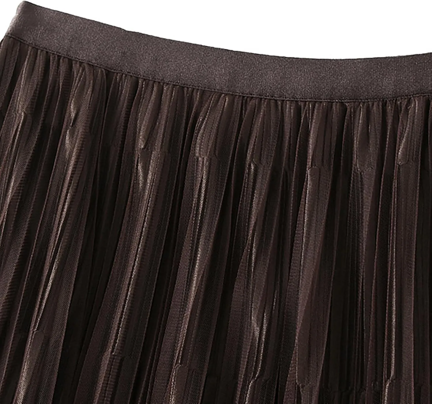 Women Mid Length Skirt Dance Party A Line High Waisted Reversible Tulle Skirt Holiday Party Midi Wrap Skirt with