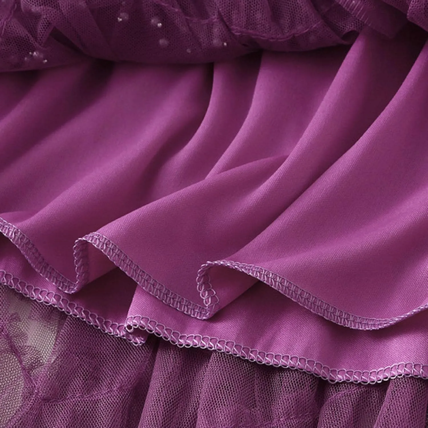 Women's A Line Tulle Party Dinner Tutu Skirt Brown Stretchy High Waisted Flared Skirt Girls Dark Skirt