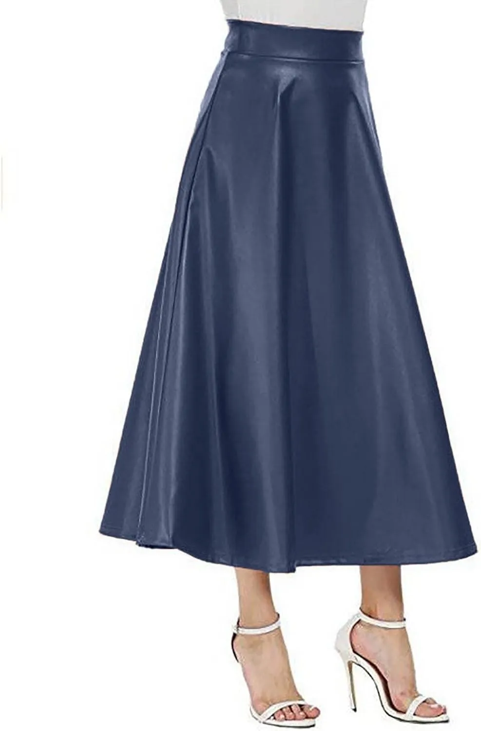 Women's Fashion Temperament High Waisted Long Women Tulle Long Skirts Wedding Party Cocktail Prom Bandage Mesh