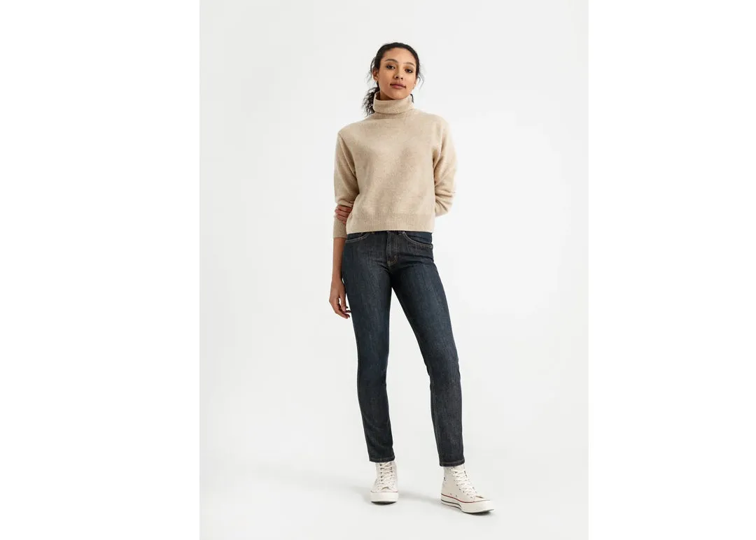 Women's Fireside Denim Mid Rise Slim Straight