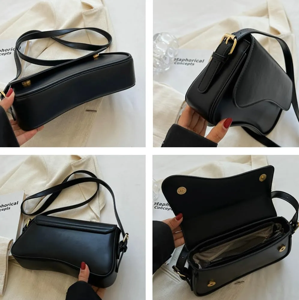 Womens Hobo Shoulder Bag Handbags Retro Evening Vegan Leather Underarm Bag Shoulder Tote Bags 2025
