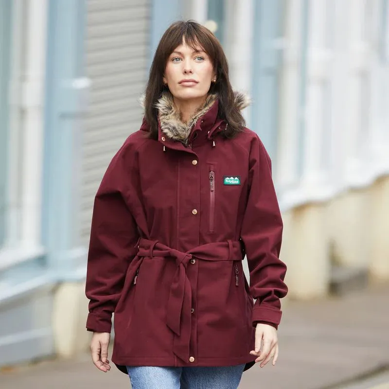 Women's Monsoon Nordic Jacket in Winter Berry