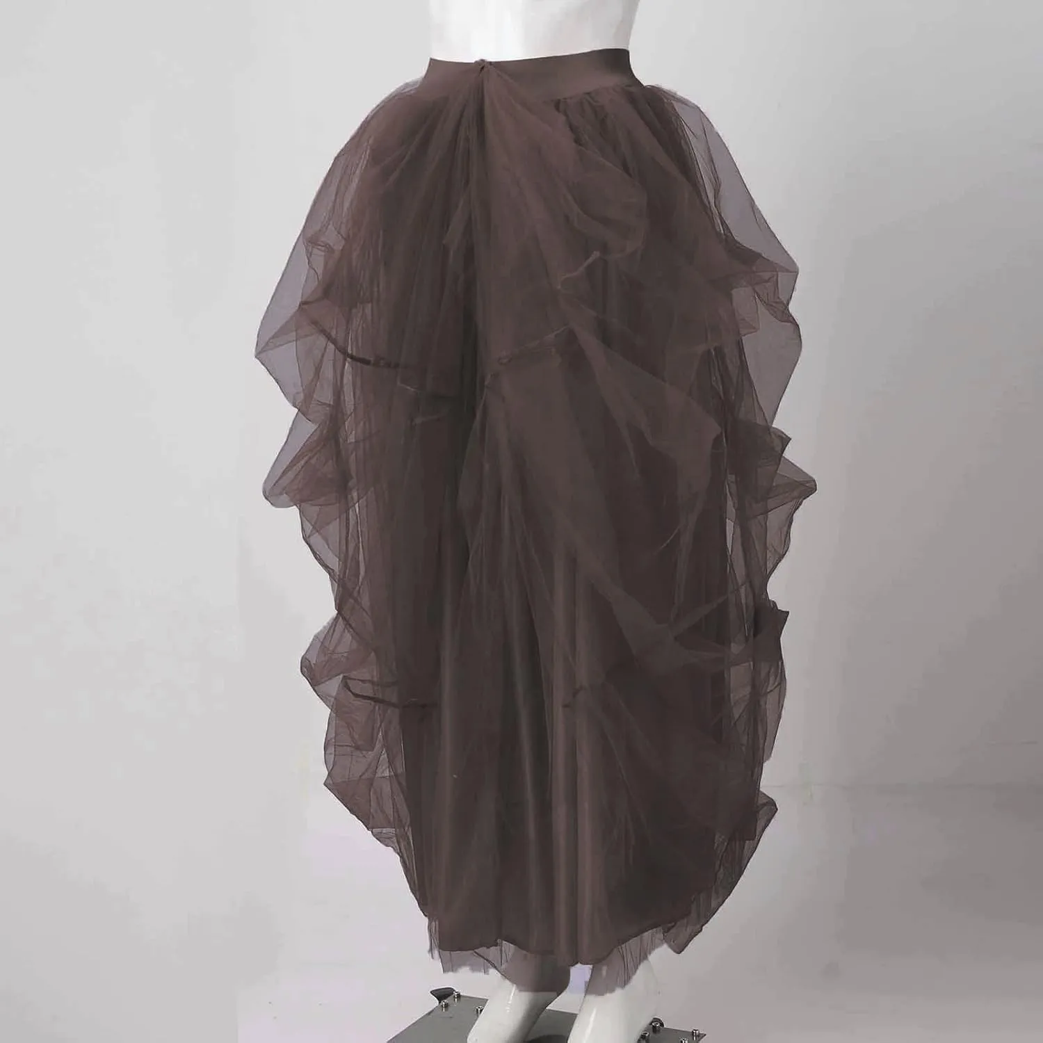 Women's Party High Waist Elastic Belt Casual Poncho Women's Skirt Bubble Skirt Jean Skirt Plus Size 20