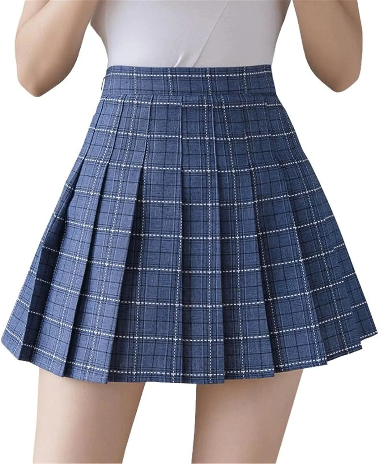 Women's Skirt Slim Pleated Aline Large Size Short Skirts