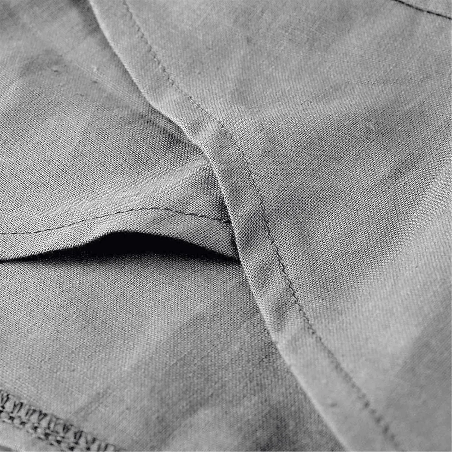 Women's Summer Cotton Linen Capri Pants Casual High Waist Cropped Trouser Tapered Leg Sweatpants Loose Workout Pants
