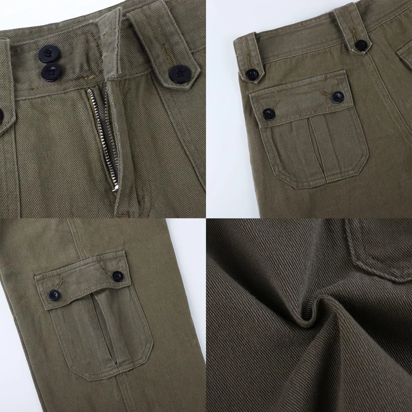 Womens Y2k Baggy Cargo Jeans Low Rise Wide Waist Straight Leg Vintage Grunge Jeans with Flap Pocket