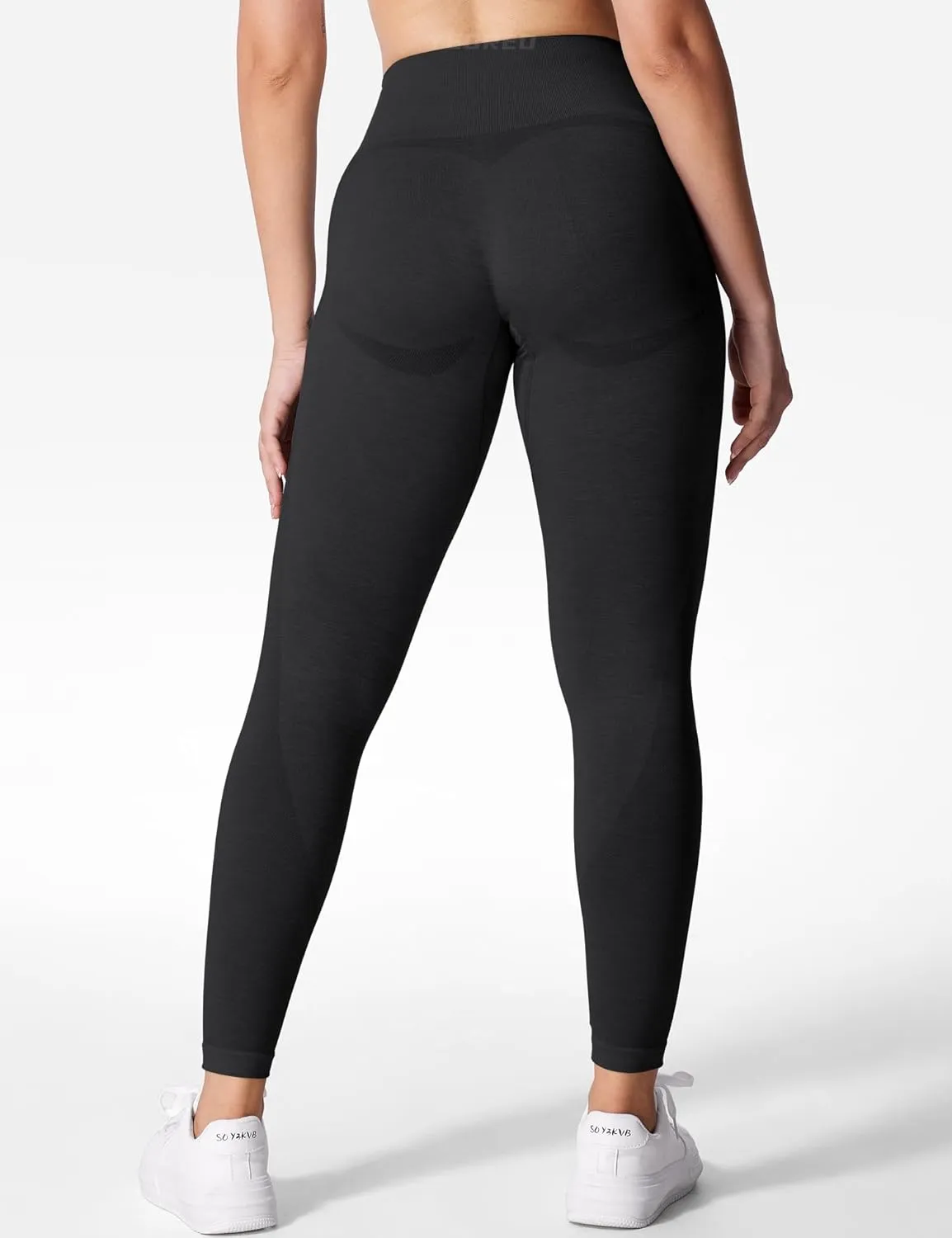 YEOREO Women Seamless Workout Leggings Contour Gym High Waist Yoga Pants
