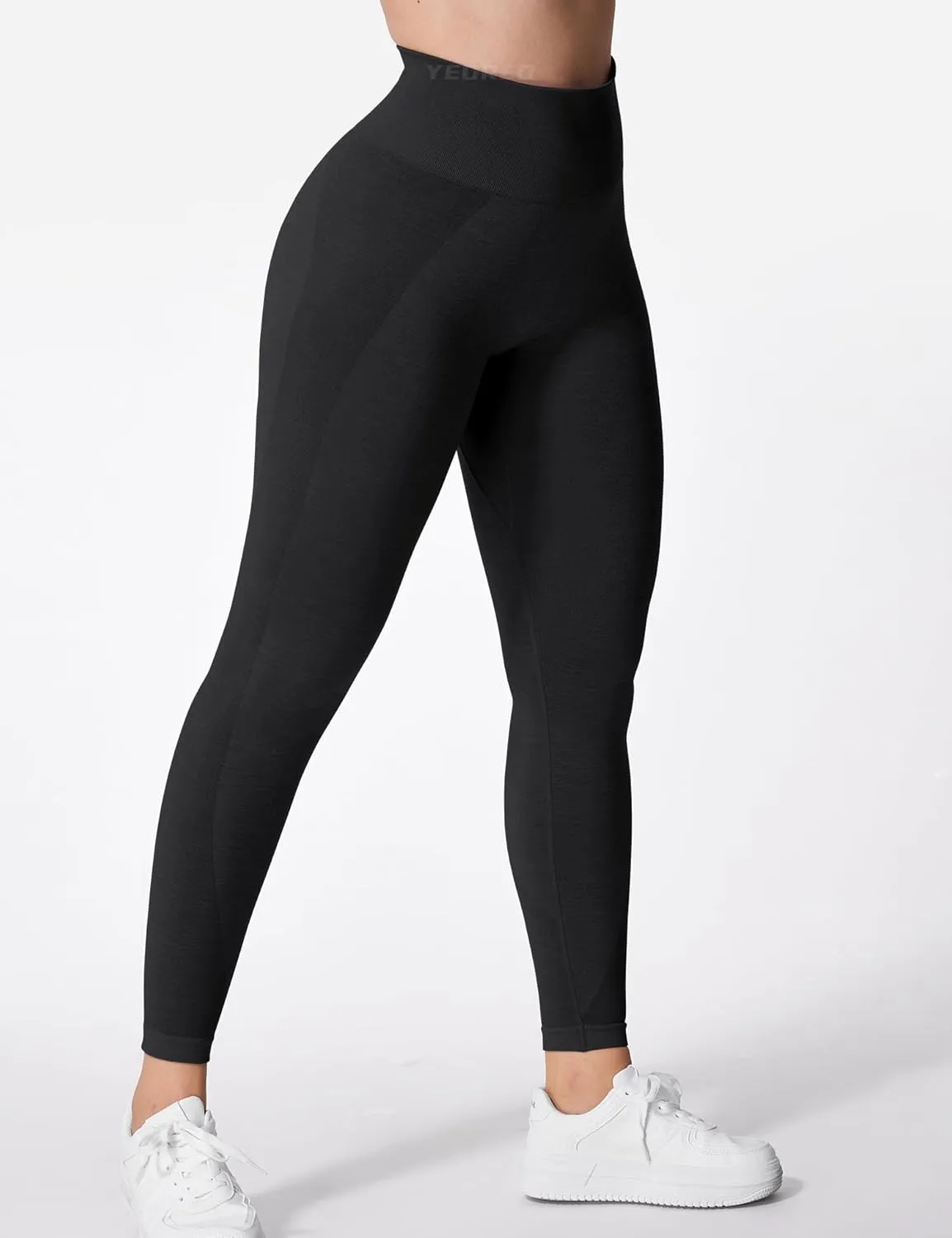 YEOREO Women Seamless Workout Leggings Contour Gym High Waist Yoga Pants