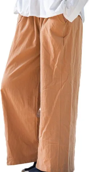 ZooBoo Palazzo Parachute Harem Pants - Yoga Balloon Loose Gypsy Aladdin Chinese Trousers for Women Men - Cotton and Hemp